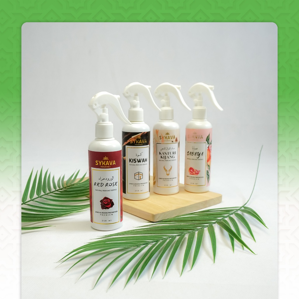 Parfum Sajadah dan Ruangan Kiswah, Kasturi, Red Rose, Sabaya 250 ml