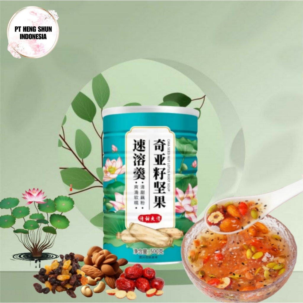 

[BPOM] Bubur Teratai Guwangda/Gu Xuan Xiang/Bubuk Akar Teratai/Lotus Root Powder Oufen 500/400gr