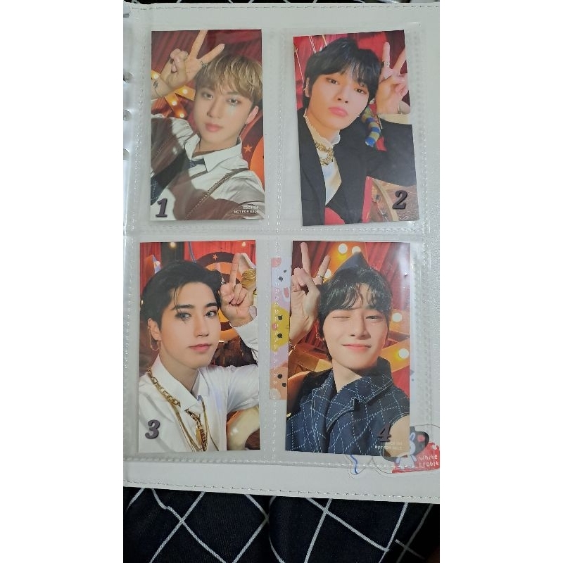 WTS PC STRAY KIDS CIRCUS FC DOUBLE SIDE HAN, CHANGBIN, I.N