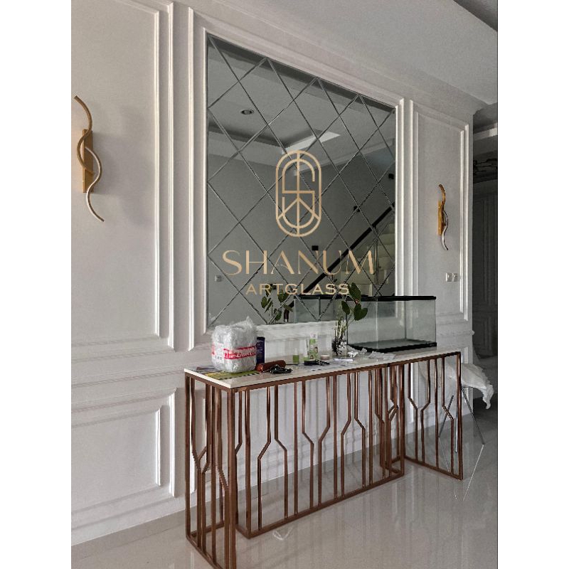 Cermin Bevel Custom Bevel Mirror