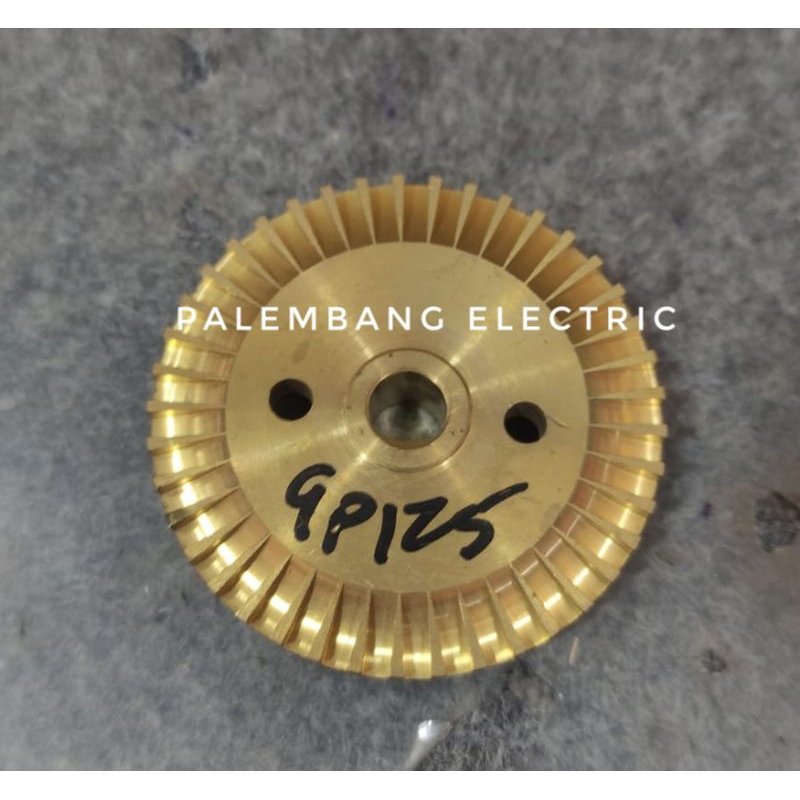 impeler Impeller pompa shimizu 128 135 sanyo 125 137 138 kuningan