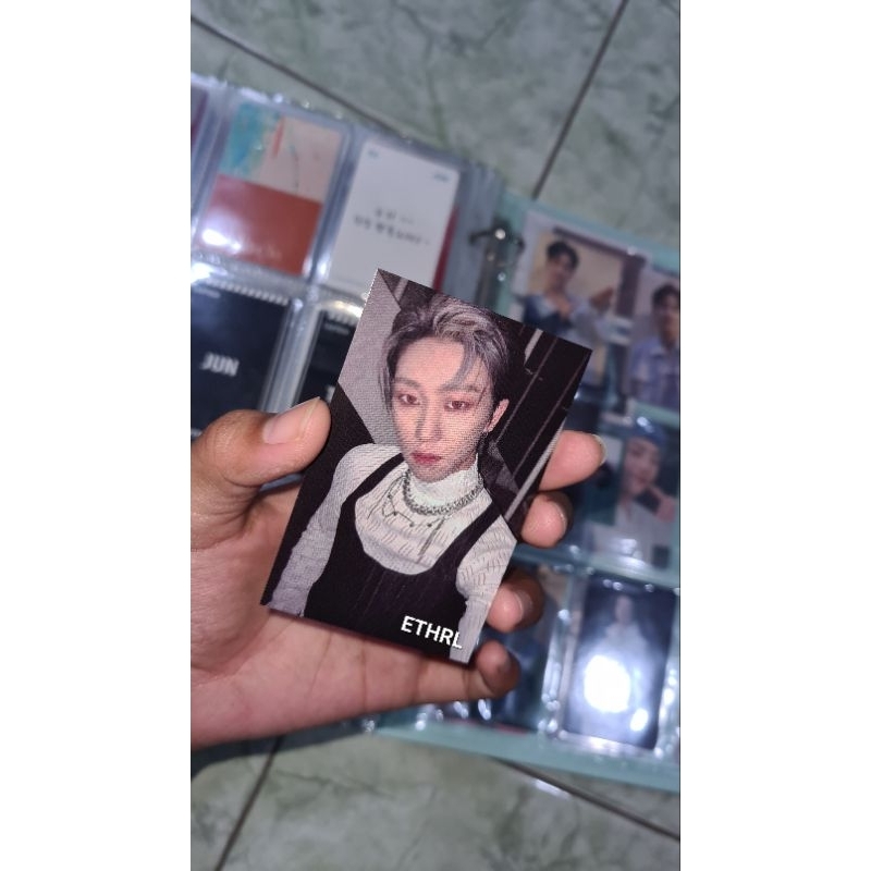 Photocard Xu Minghao The8 Seventeen Broadcast Gongbang Rock With You (RWY)