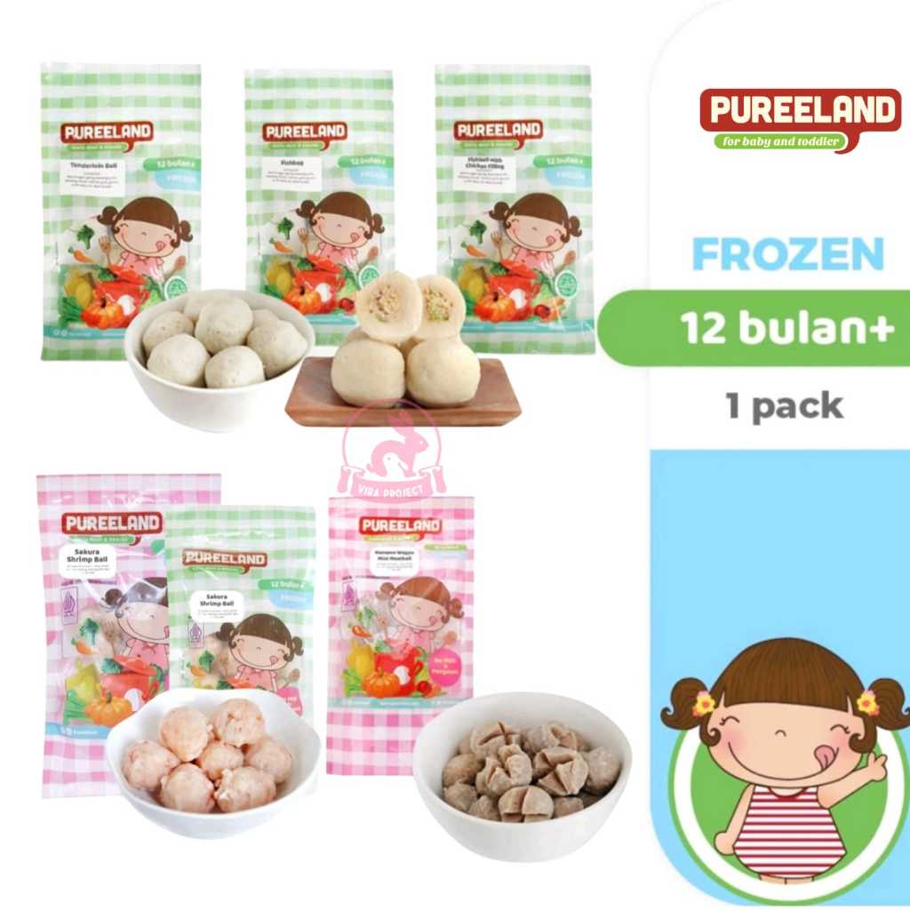 

PUREELAND FROZEN MEATBALL BAKSO AYAM SAPI IKAN WAGYU HOKUBEE