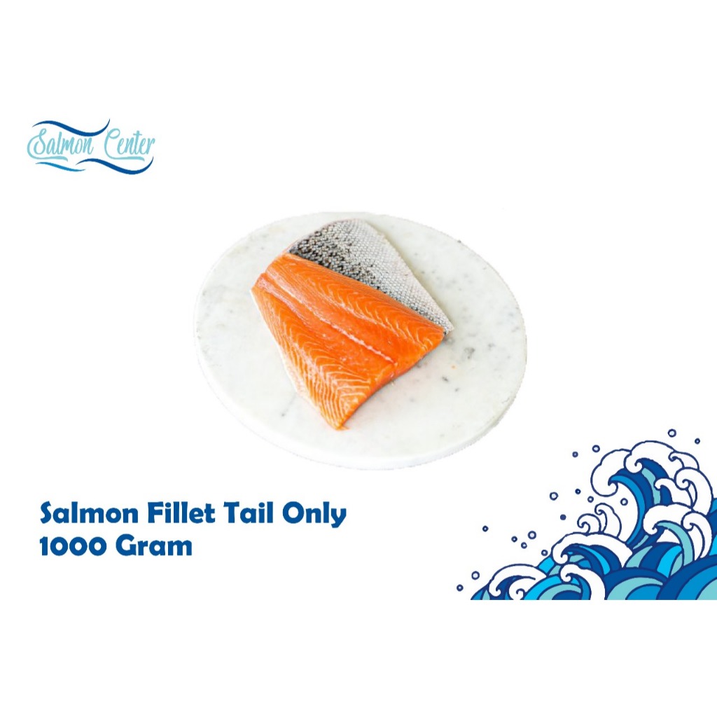 

Salmon Fillet Tail Only (HANYA EKOR) 1KG