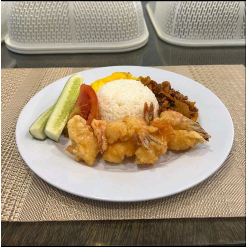 (1 lusin)Piring Ceper melamin bulat beraneka warna dan ukuran IJIMA