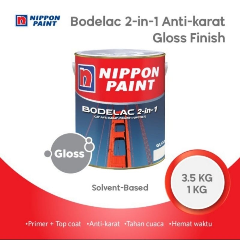 Cat Besi Anti Karat Nippon Bodelac
