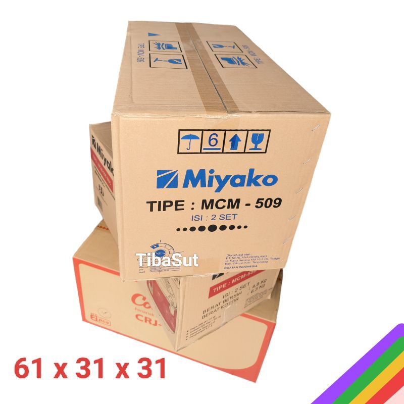 

Kardus Packing Box Besar 61 x 31 x 31 Bekas Mejikom Kotak Kemasan Dus