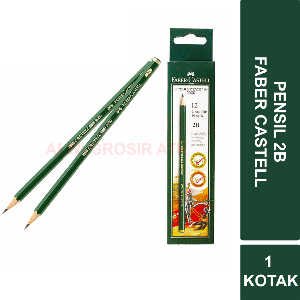

PENSIL 2B FABER CASTELL | 1 KOTAK