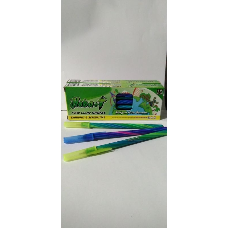 

pulpen pen lilin spiral