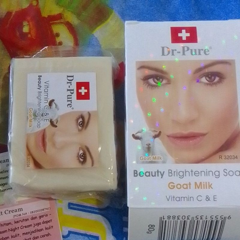 SABUN Dr Pure  / Sabun Goats milk Dr Pure 80gr