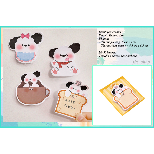 

Sticky Notes Kartun Memo Tempel Sticky Notes Aesthetic Sticky Notes Lucu Cute Puppy Sticky Note