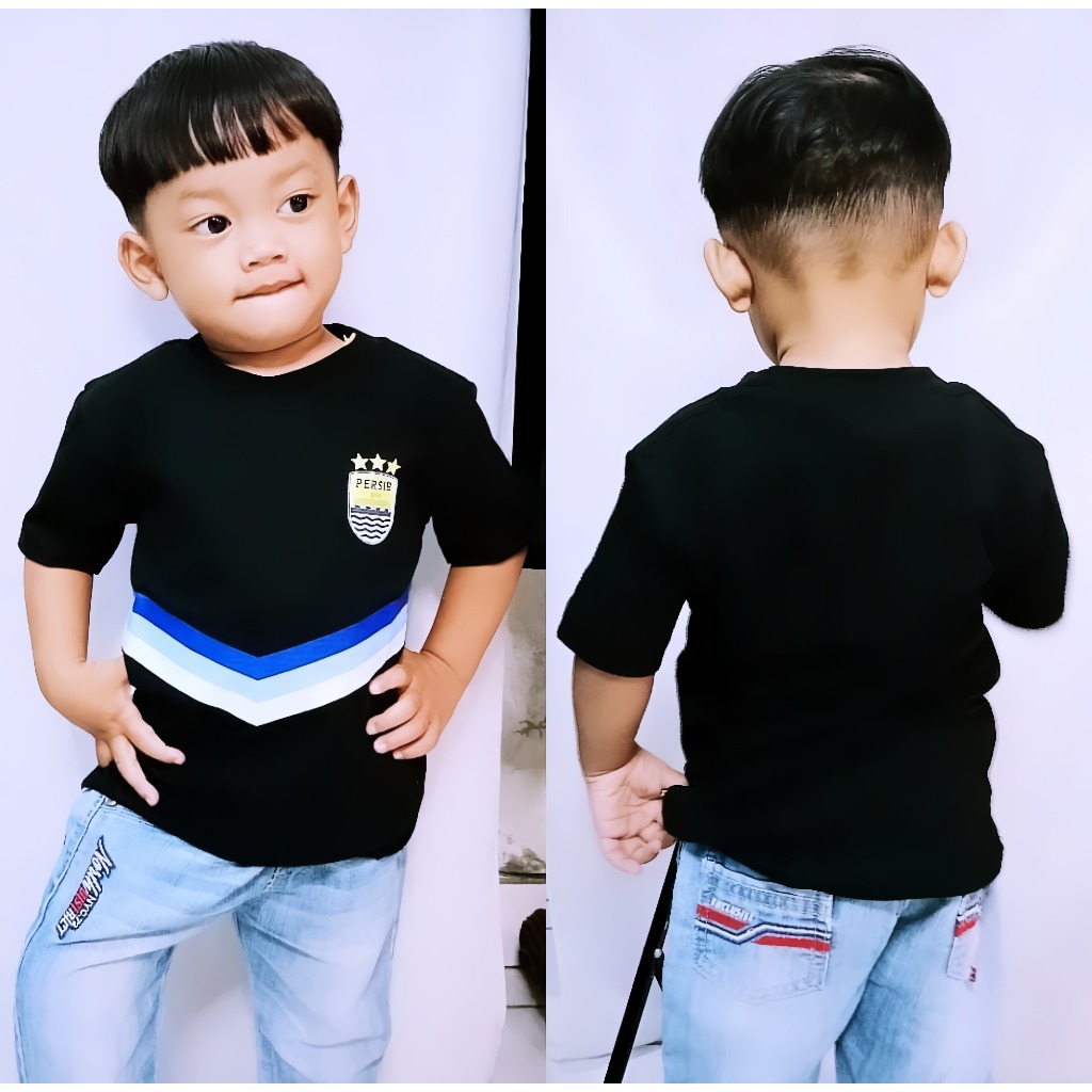 Baju Persib anak terbaru bocil bobotoh cilik polet xtc lengan pendek original pria wanita dewasa Tsh