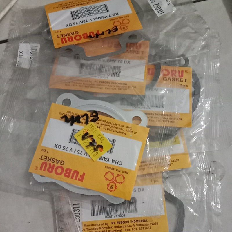 Perpak blok Yamaha V75 DX