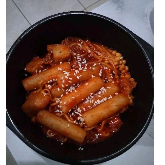 

toppoki bumbu gochujang / pedas 1 porsi