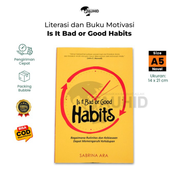 - Buku Promo Is Motivasi Good Original Or Habits It A5 Publishing Syalmahat Bad - Murah