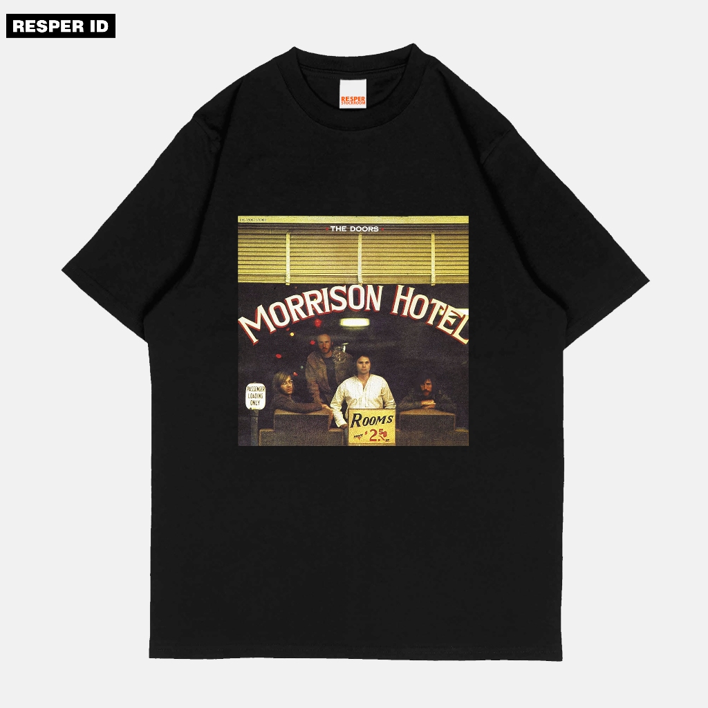 Kaos THE DOORS MORISSON HOTEL t-shirt distro Baju THE DOORS morisson hotel