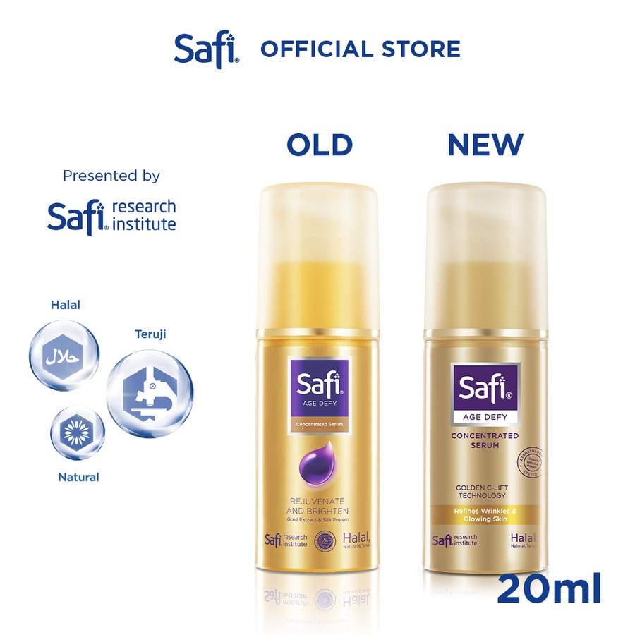 SAFI - Age Defy - Concentrated Serum 20ml - Serum Wajah Anti Aging