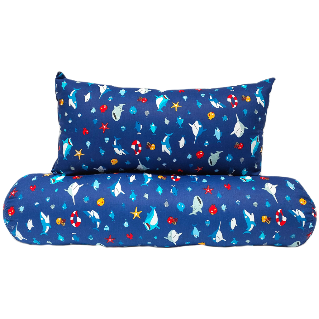 Bergaransi 1 Set Bantal Guling Anak Karakter Motif Baby Shark I Bantal Guling Untuk Anak Perempuan