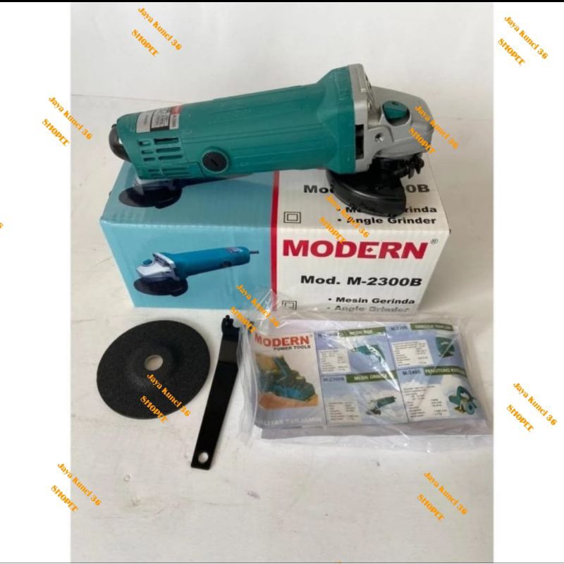 Mesin Gerinda Tangan Sim - 100B MODERN 4" Sim 100B Mesin Gurinda