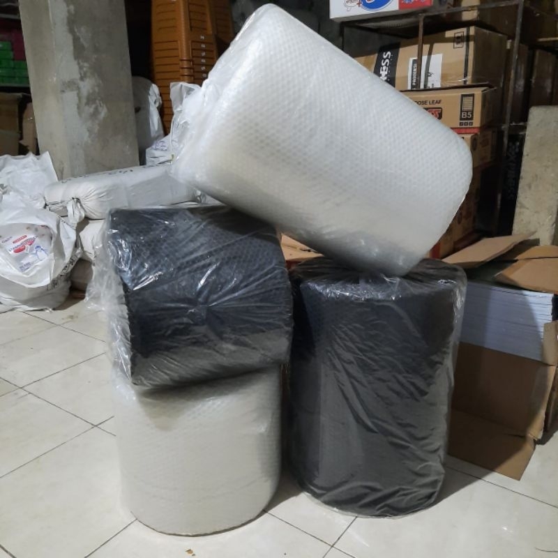 

Bubble Wrap Pembungkus Paket Kiriman ukuran 30cm & 50cm x 50 meter Bahan Bubble Tebal untuk Kado atau Kemasan Paket Online