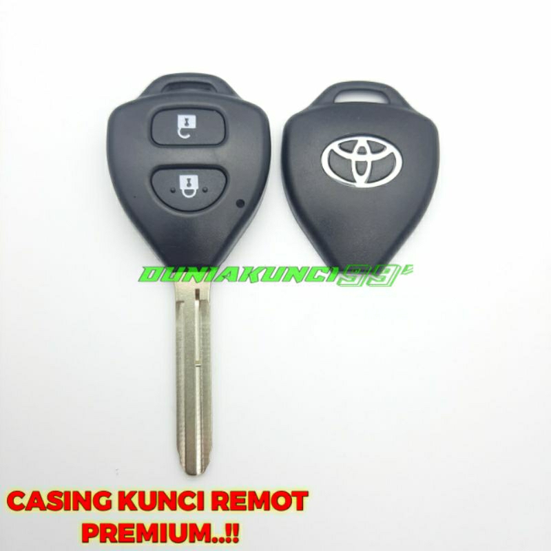 Casing kunci remot innova , yaris , fortuner , altis , camry , kunci innova , kunci yaris , kunci fo