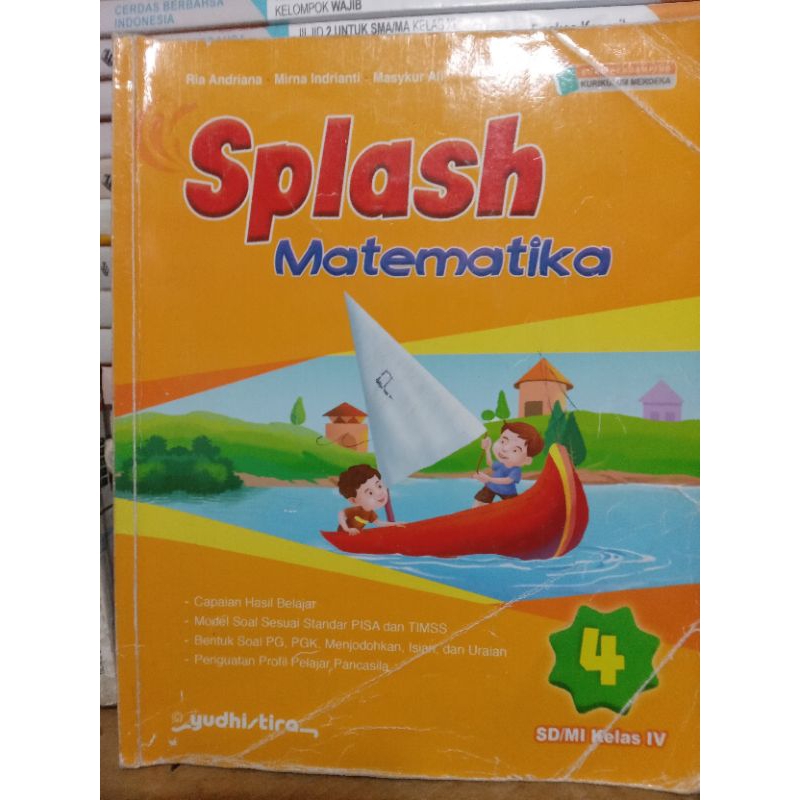 splash matematika kelas 4 sd yudistira kurikulum merdeka