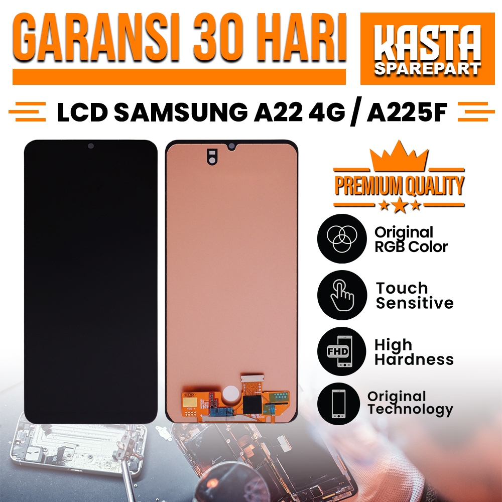 【LCD ORIGINAL】LCD SAMSUNG A22 4G / A225F LCD FULLSET TOUCHSCREEN KUALITAS ORI 100%