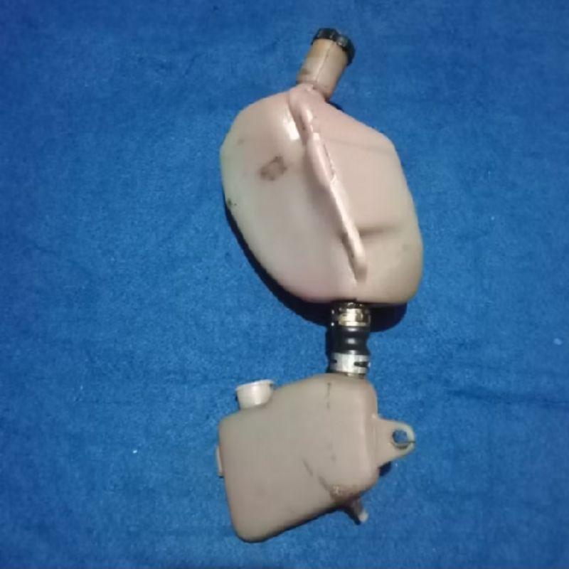 botol tabung oli tempat wadah oli samping original suzuki rc80 rc100 bravo