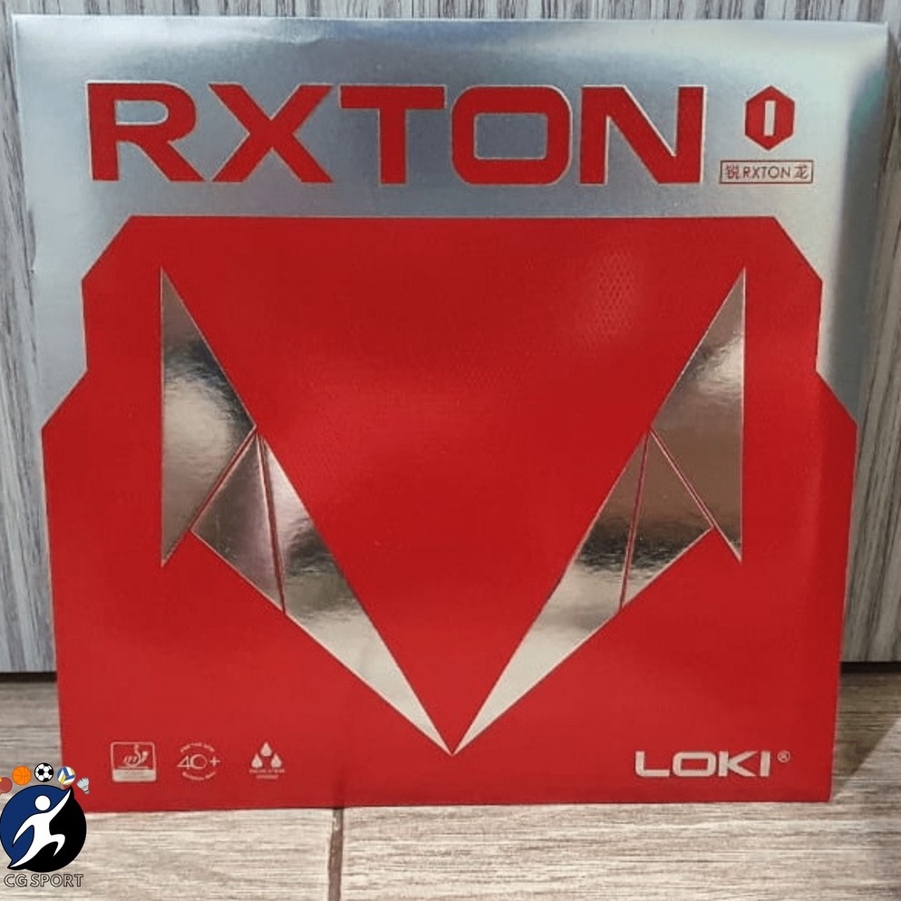 Terbaik Karet Pingpong Loki RXTON 1 Red