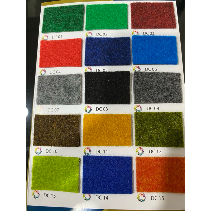 karpet bludru tipis/ karpet meteran