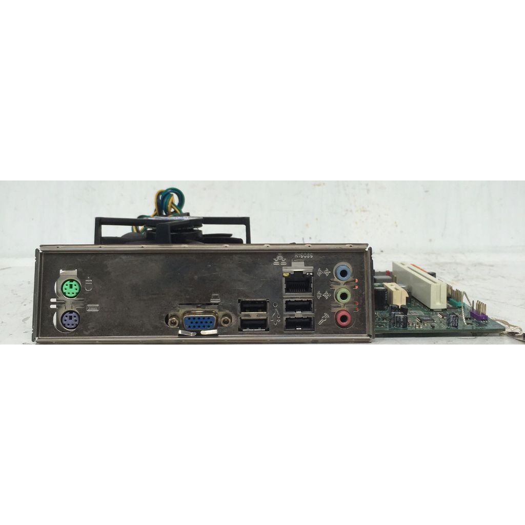 MAINBOARD INTEL G41 ECS G41T-M16 plus processor pentium E 2160 dan fan original