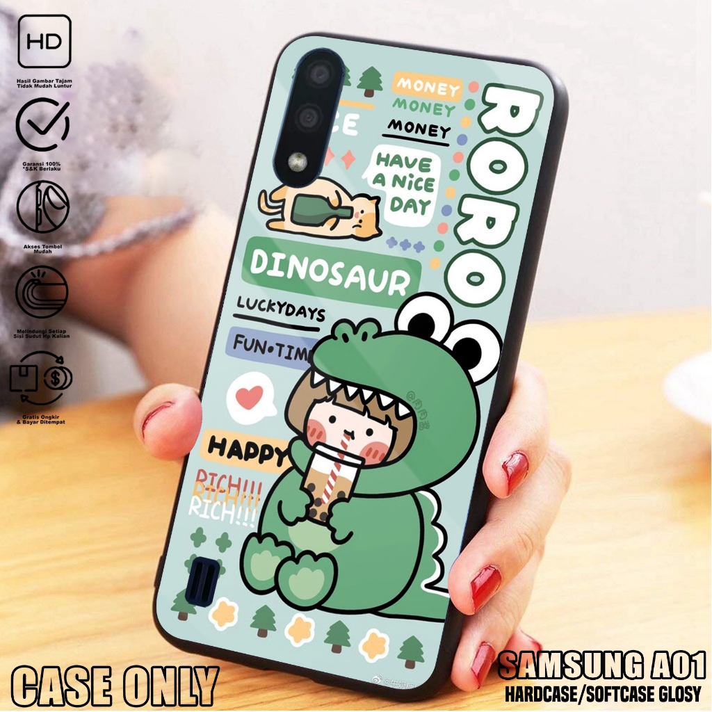 Case SAMSUNG A01 - Casing SAMSUNG A01 [ RJ ] Silikon SAMSUNG A01 - Kesing Hp - Casing Hp  - Case Hp 