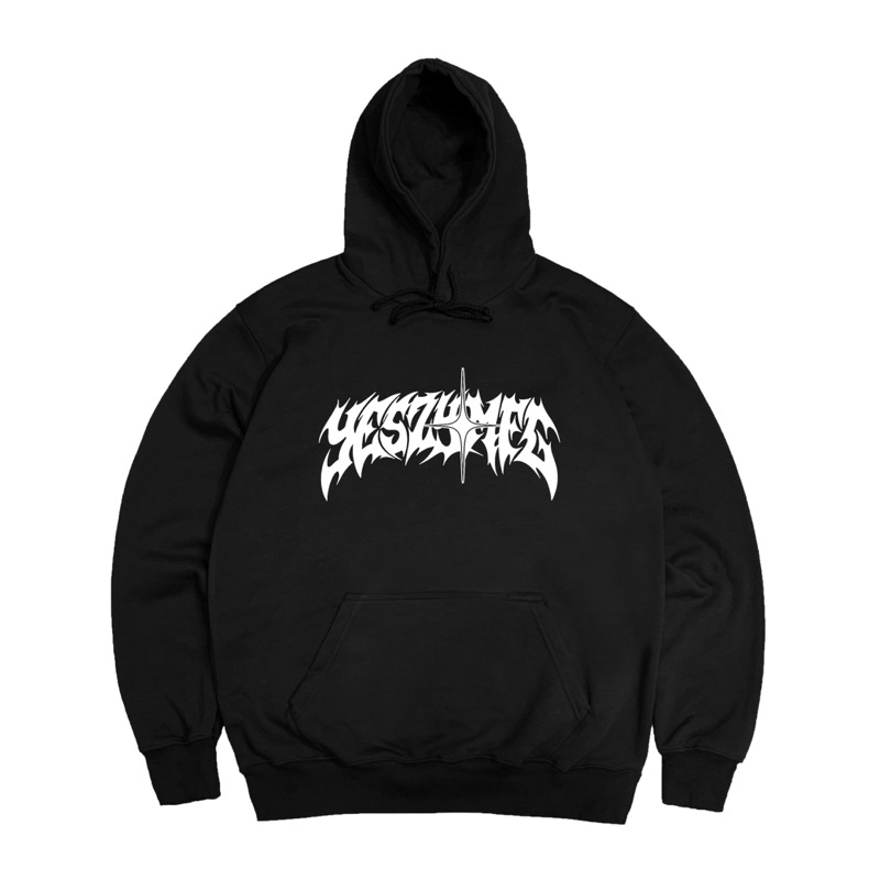 YESZY.MFG (300 GSM) Hoodie Black Roots F.white