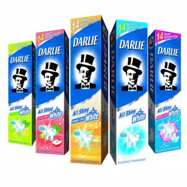 Pasta Gigi / Odol Darlie 140 Gr Gum & Teeth Protect ( Lasting Fresh, Sensitivity Relief ), All Shiny