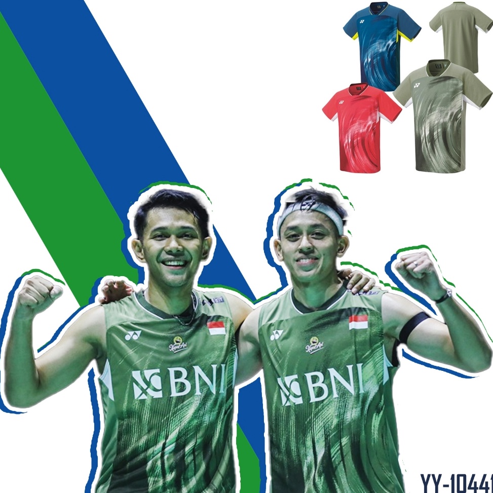 Muraaaahh Kaos Jersey Singlet Badminton Rian Fajar 1568 Timnas Bulu tangkis Indonesia 224 GO Premium