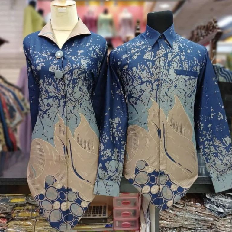 Serbuuuu BAJU BATIK TUNIK COUPLE  BATIK TUNIK COUPLE MODERN  BATIK TUNIK SARIMBIT  BATIK TUNIK KATUN