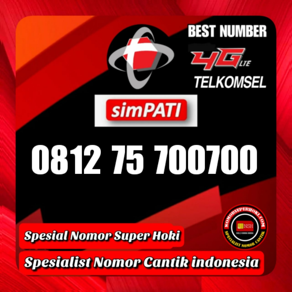 NOMOR CANTIK KARTU PERDANA TELKOMSEL SIMPATI _700