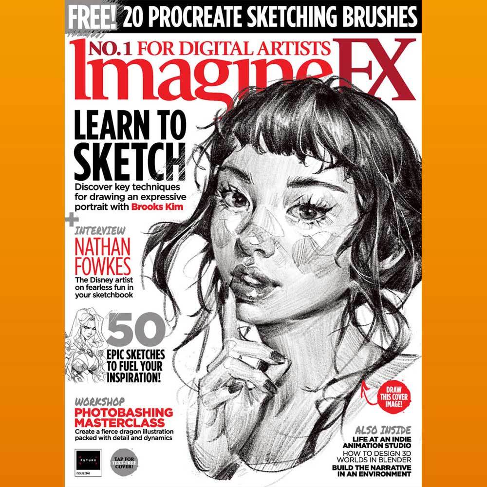 ImagineFX – August 2024 Majalah Import English