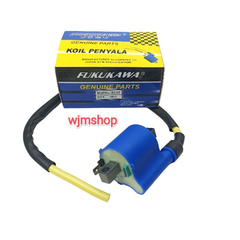 COIL KOIL PENYALA BEAT KARBU SCOOPY KARBU MERK FUKUKAWA