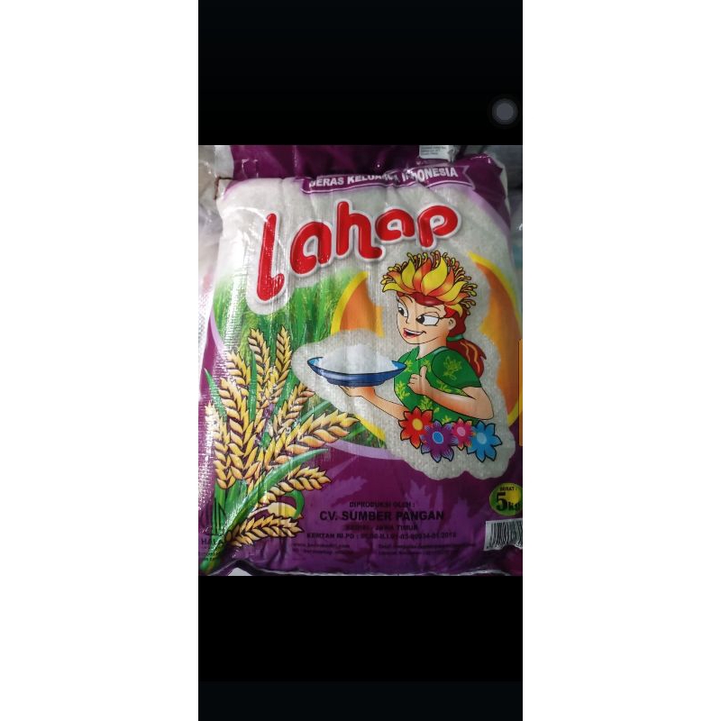 

Beras lahap5kg