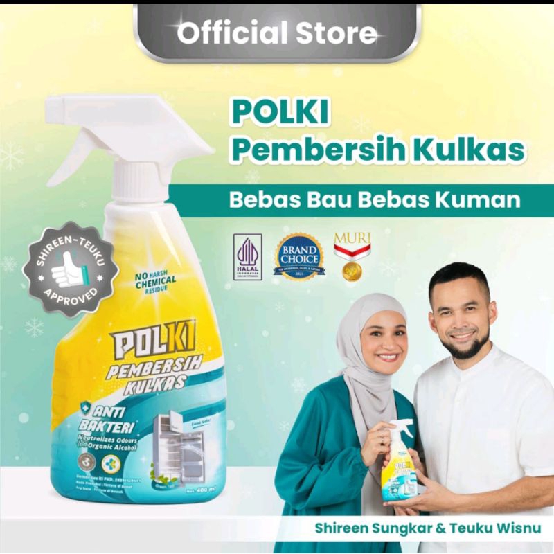 Polki Pembersih Kulkas Anti Bakteri / Polki Pembersih Keramik / Polki Pembersih Kerak