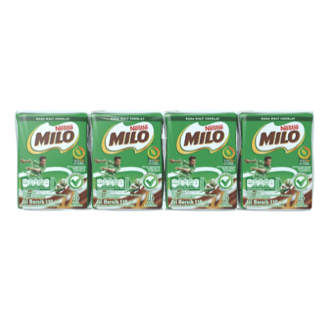 

Milo UHT Activ-Go Pack Kotak 4 x 110 ml