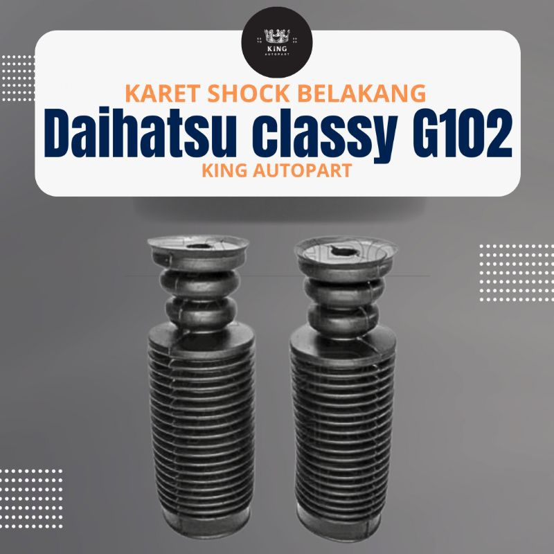 karet shock breaker belakang daihatsu classy G102 - charade