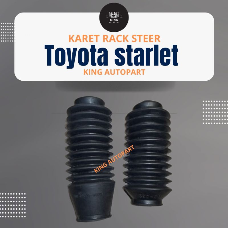 karet rack stir toyota starlet