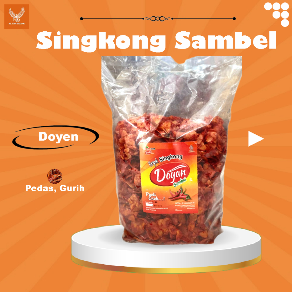 

SINGKONG SAMBAL DOYEN 3KG | SINGKONG PEDAS | SINGKONG BALADO