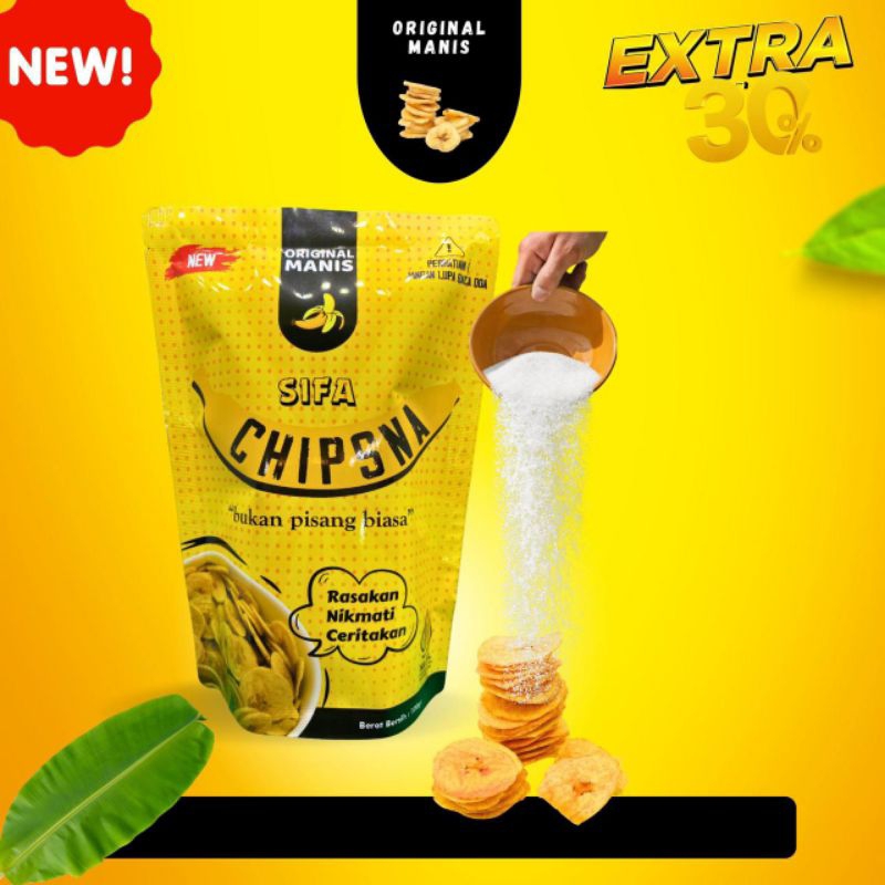 

Keripik Pisang SIFA CHIPSNA 100gr