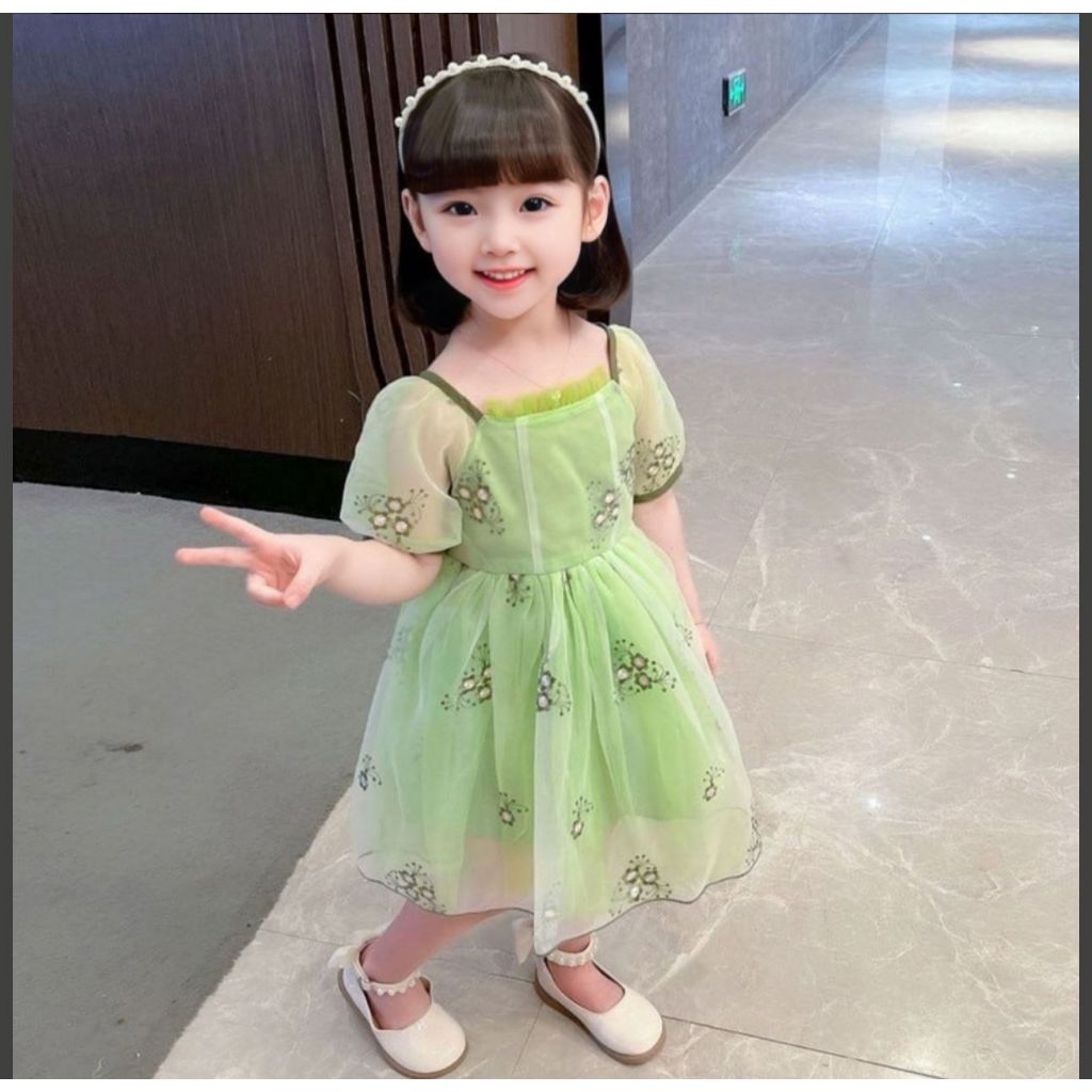 BAJU BAYI DRESS COKLAT SUSU DAN WHITE