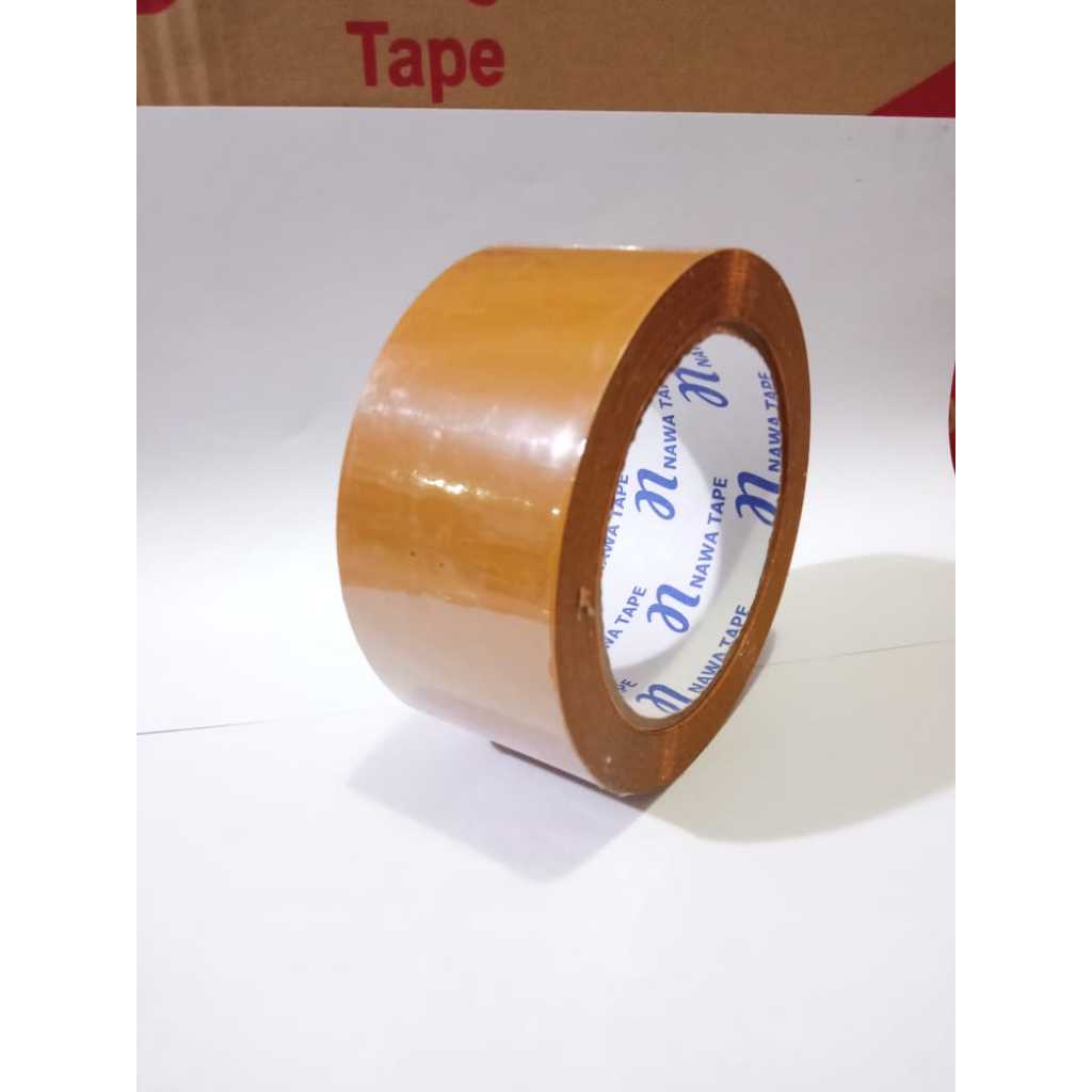 

lakban coklat dan bening 48 MM X 100 Yard merk ocin / nawa tape