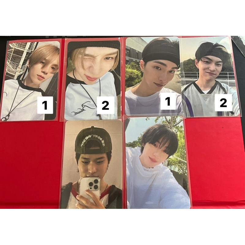 [READY/OFFICIAL] riize pc photocard album shotaro seunghan sohee anton rise and realise