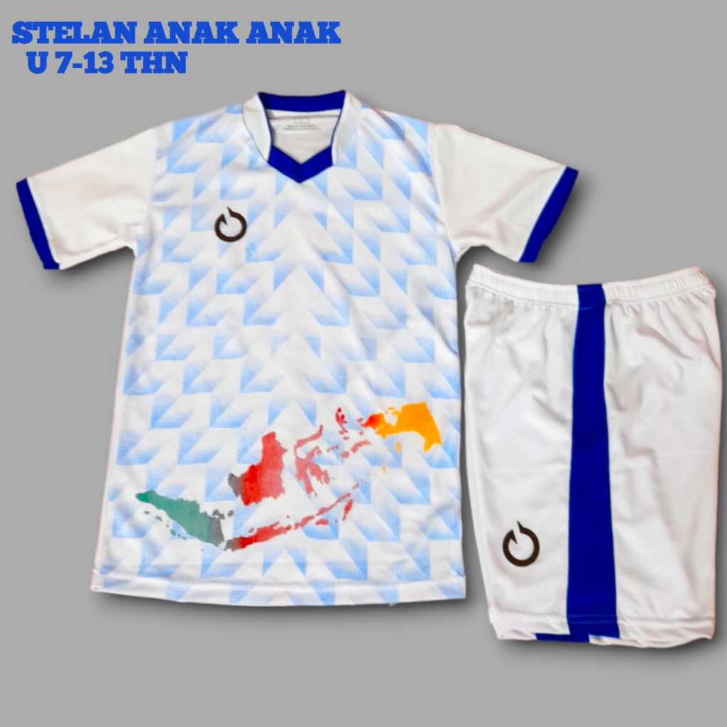 Baju Futsal Junior SD Sekolah Dasar Baju Bola Stelan Anak